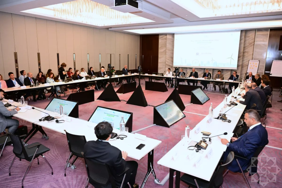 Baku Climate Week calls for bigger business role in green transition PHOTO