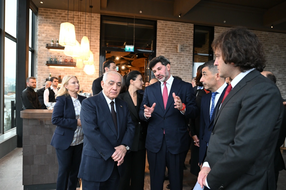 Azerbaijani, Georgian PMs attend inauguration of ART Riverfront Hotel Tbilisi (PHOTO/VIDEO)