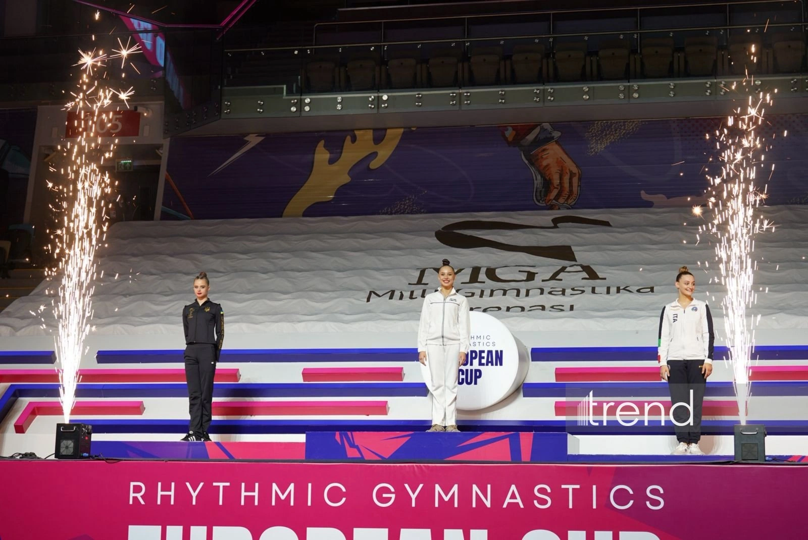 Third day of European Rhythmic Gymnastics Cup in Baku concludes (PHOTO)