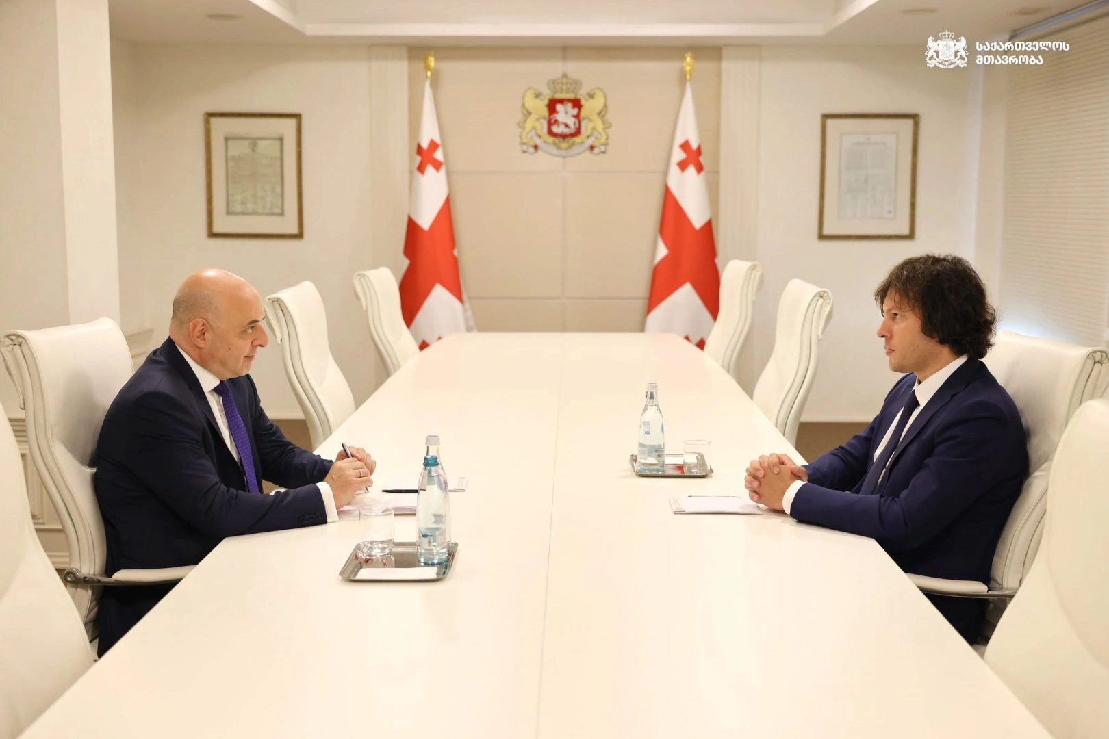 Georgian Prime Minister meets with newly appointed ambassador to Azerbaijan
