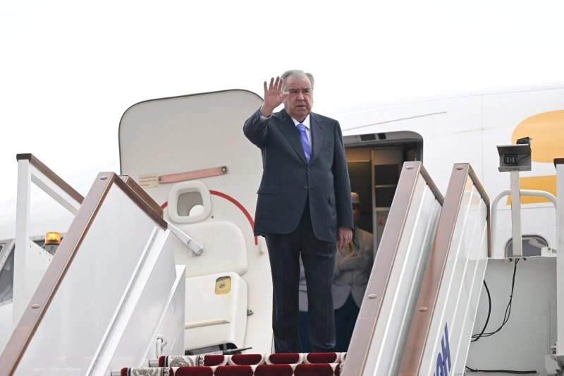 President of Tajikistan heads to Azerbaijan for 7th CICA Summit