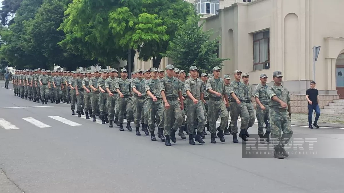 Azerbaijan holds military parade in Khankendi PHOTO