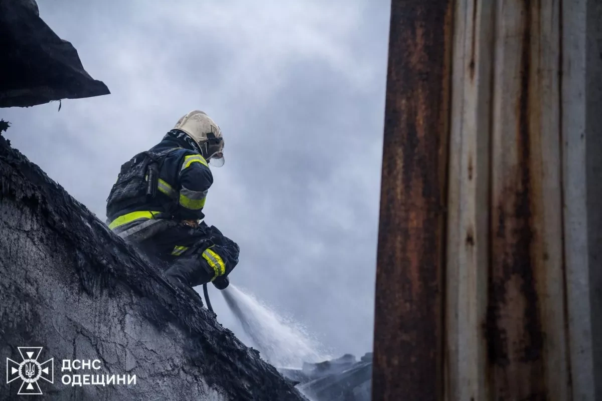 Russian strike damages apartment building, energy facility in Odesa PHOTO/VIDEO