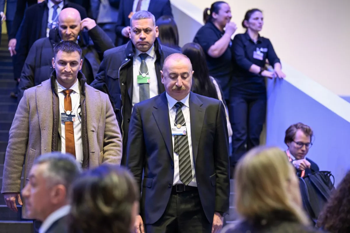 Azerbaijani president attends panel session as part of World Economic Forum PHOTO