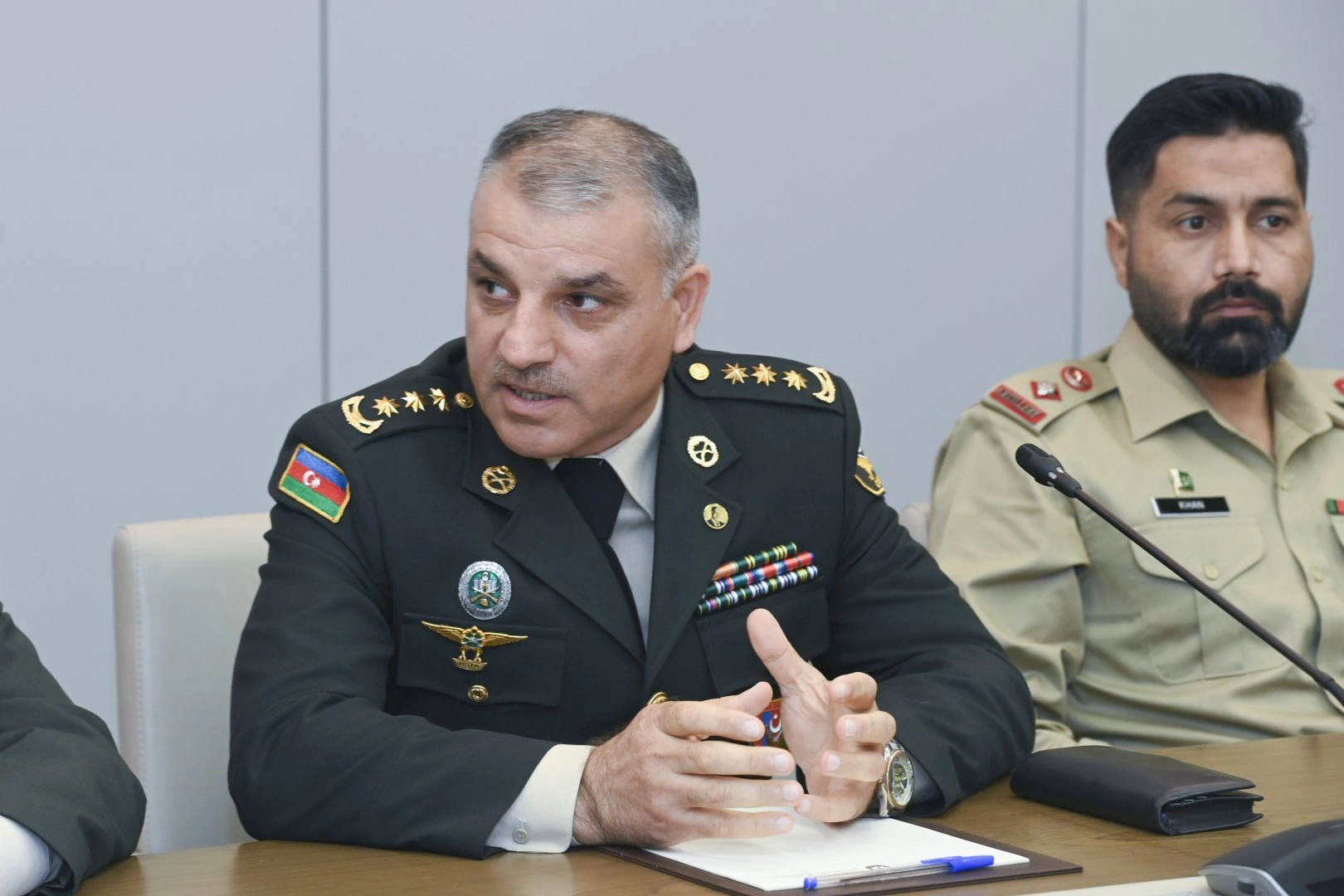 Azerbaijan’s MFA meets National Defense University course attendees (PHOTO)