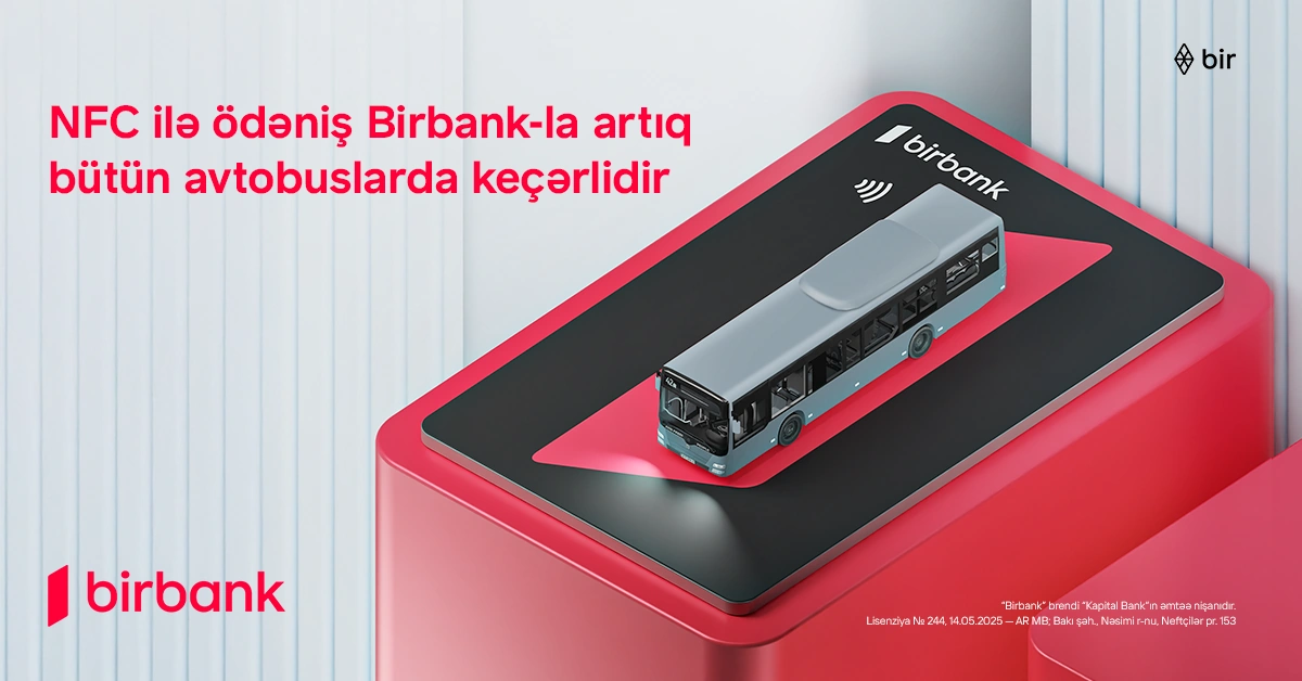 Digital payments successfully implemented in public transport with Birbank