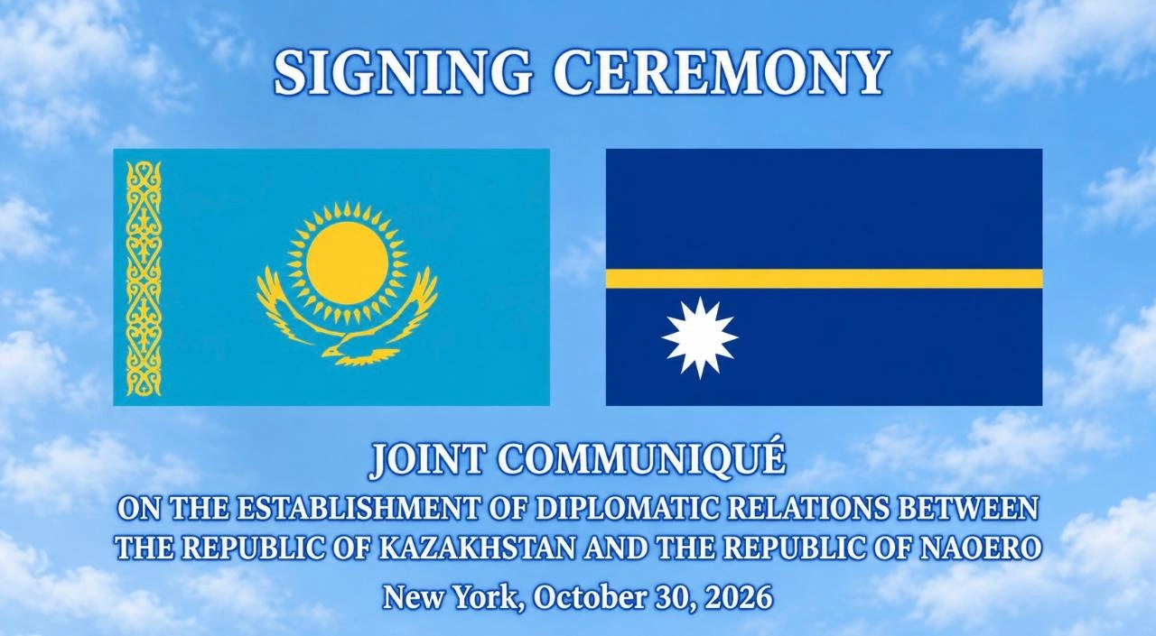 Kazakhstan establishes diplomatic relations with all UN member states