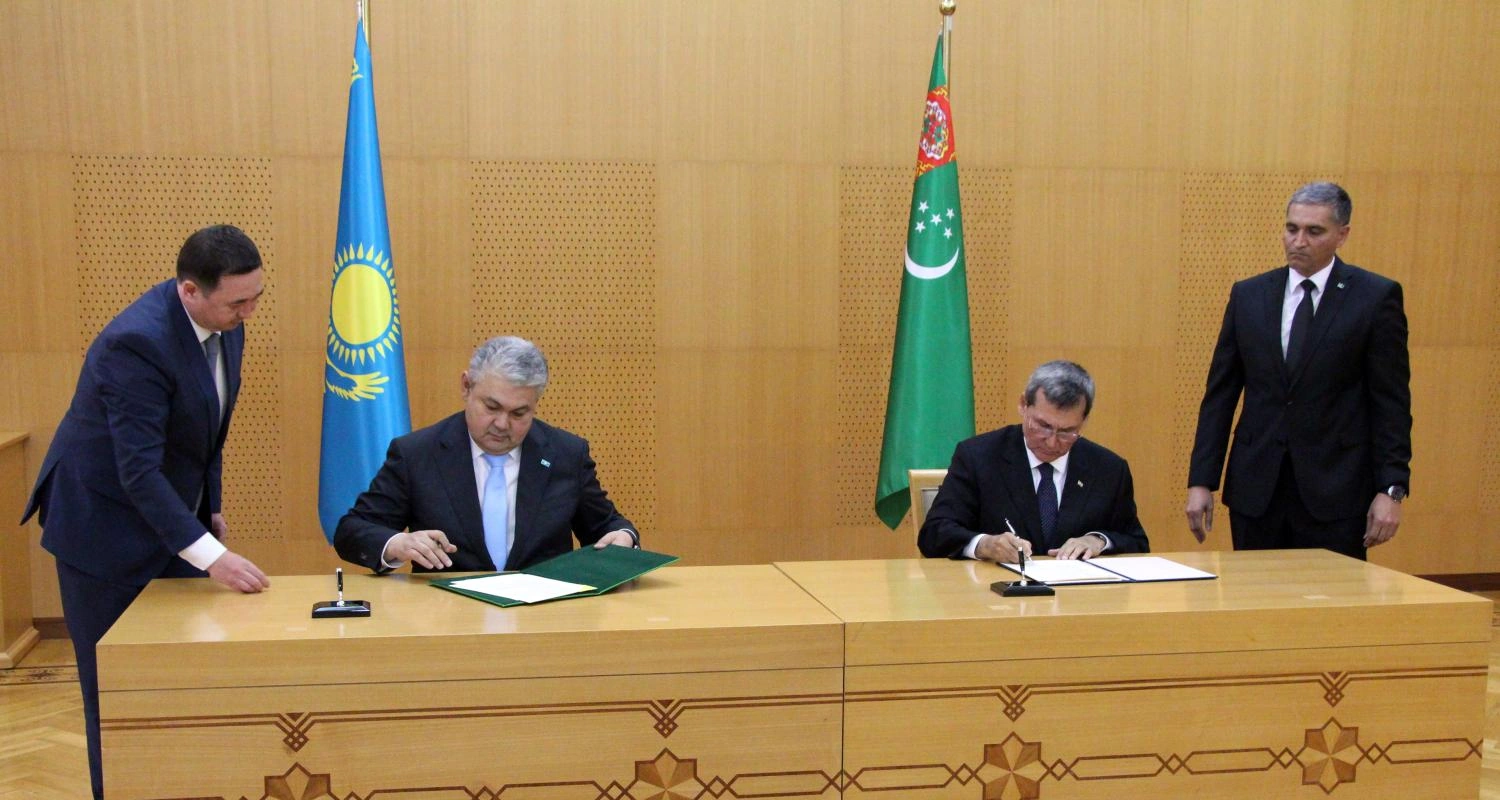 Turkmenistan, Kazakhstan strengthen diplomatic ties with new co-op program