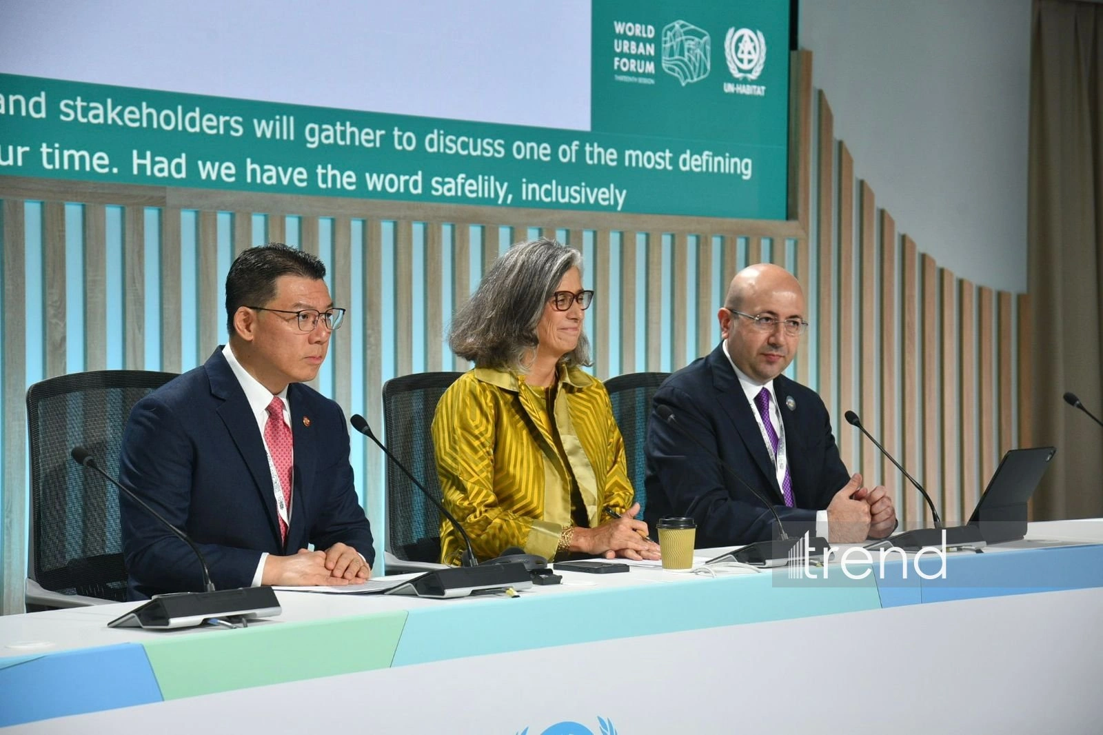 Official press conference dedicated to opening of WUF13 kicks off in Baku (PHOTO)