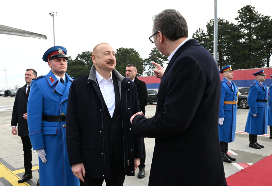 President Ilham Aliyev concludes visit to Republic of Serbia (PHOTO)