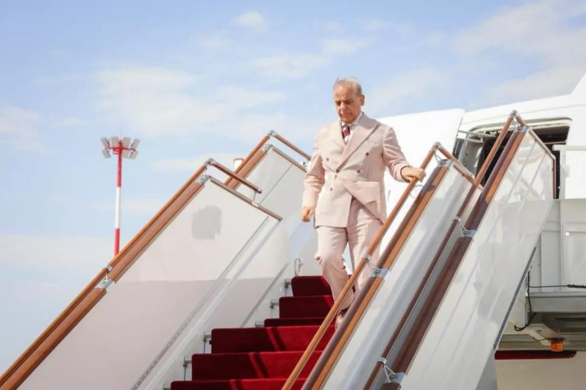 Pakistan’s prime minister arrives in Kyrgyzstan for SCO summit