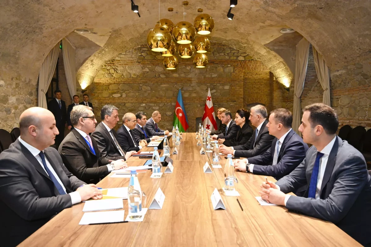 Azerbaijan, Georgia discuss expanding economic cooperation at business forum Photo