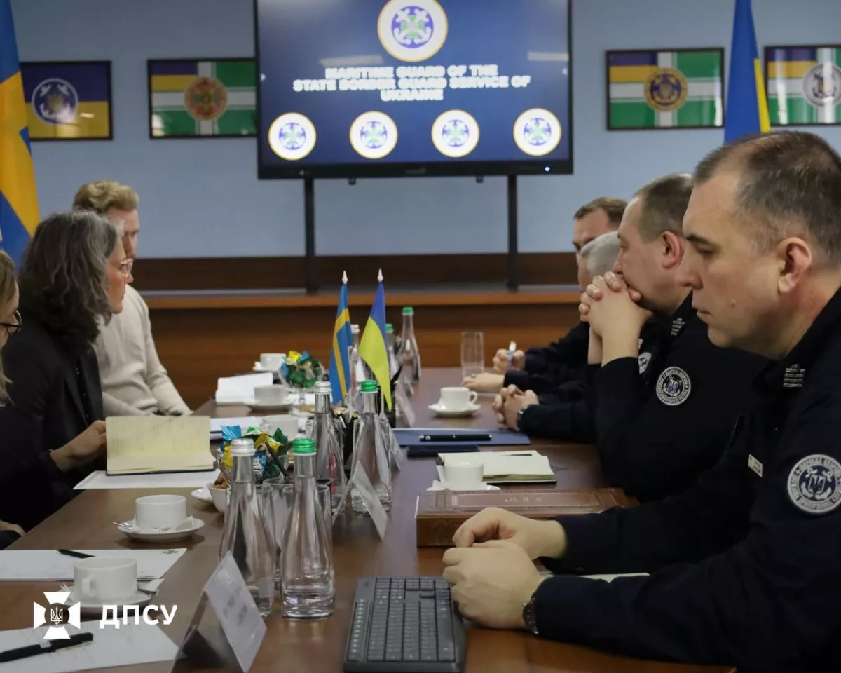 Ukraine, Sweden strengthen maritime security cooperation PHOTO