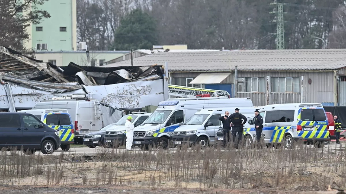 Five arrested in Czech Republic over arson attack on arms factory