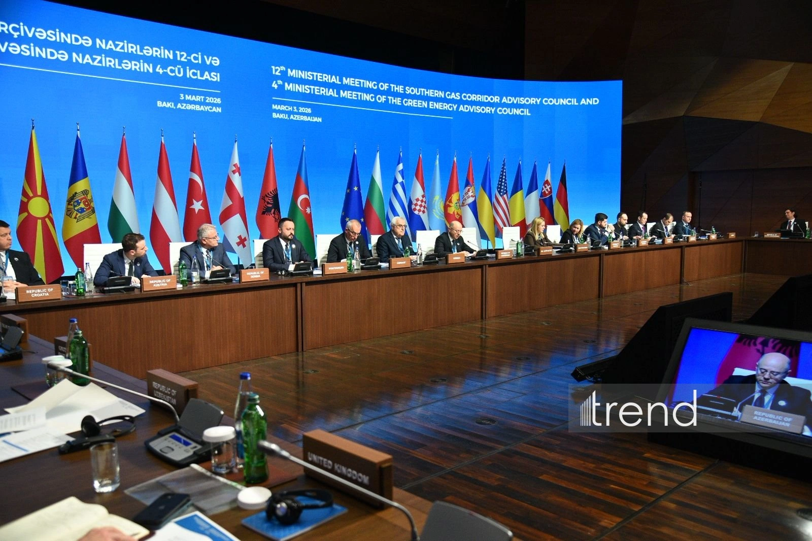 Baku hosts meetings of Southern Gas Corridor and Green Energy Advisory Councils (PHOTO)