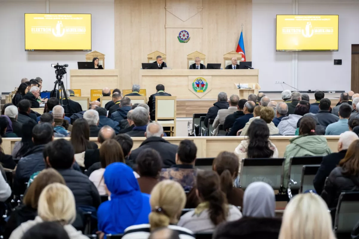 Mnatsakanyan rejects prosecution claims as final statements continue in Baku court PHOTO