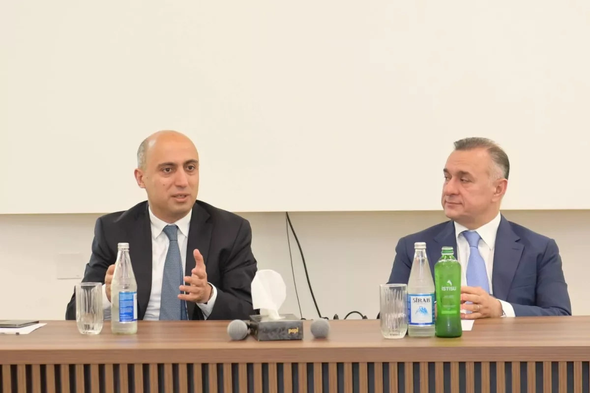 Azerbaijani ministers visit Karabakh University Clinic PHOTO