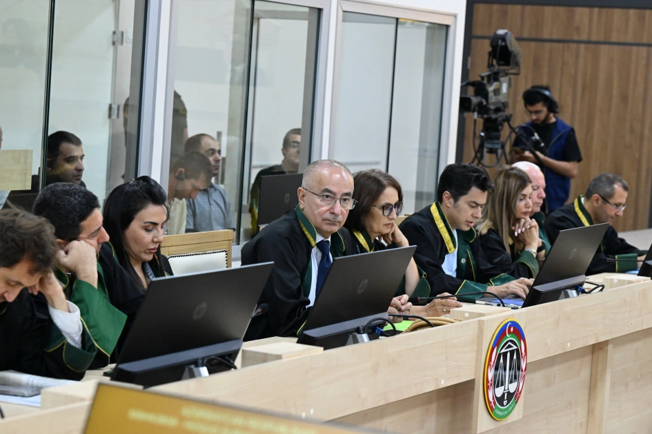 Judicial panel retires to deliberate appeals filed by Armenian nationals convicted by Baku Military Court (PHOTO)