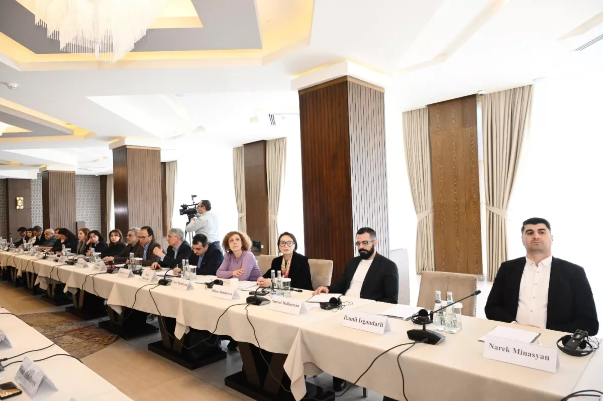 Bridge of Peace: Azerbaijan–Armenia civil society roundtable kicks off in Baku PHOTO