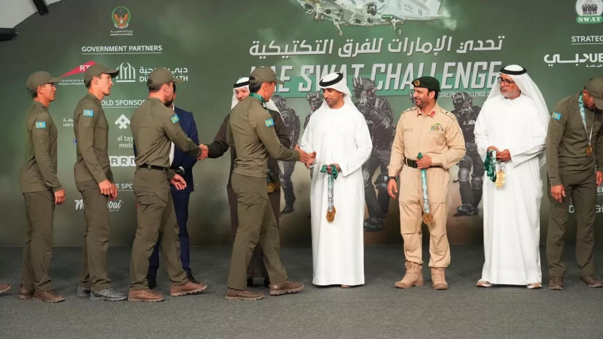 Kazakh special forces make strong debut at UAE SWAT Challenge