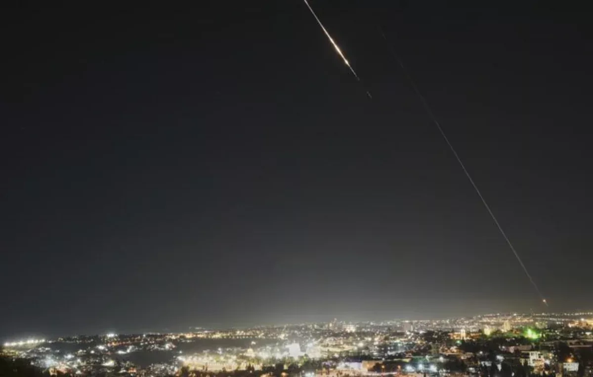 Israel reports new rocket attack from Iran, interception systems active