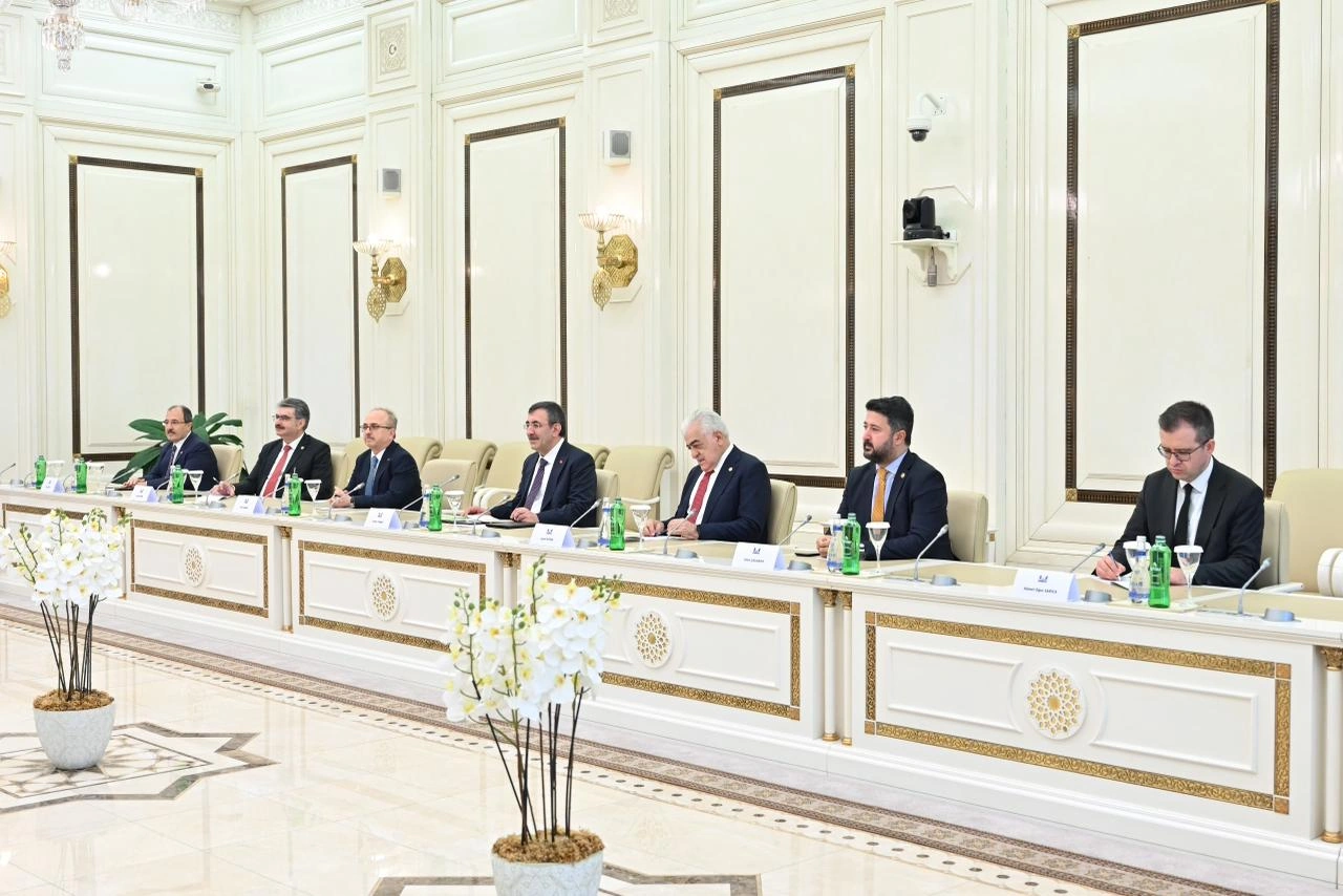 Azerbaijani Parliament speaker meets with Turkish VP