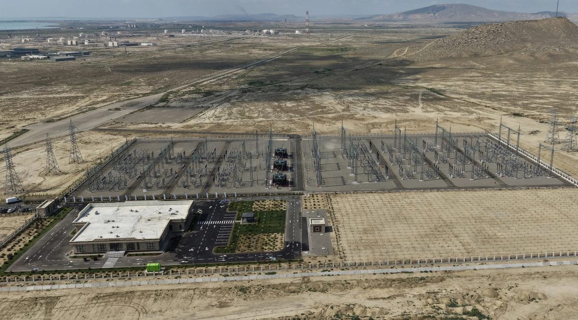 President Ilham Aliyev inaugurates Yeni Sangachal Substation (PHOTO)