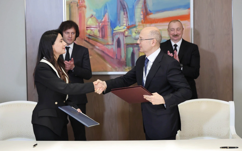 President Ilham Aliyev meets with Georgian Prime Minister (PHOTO)