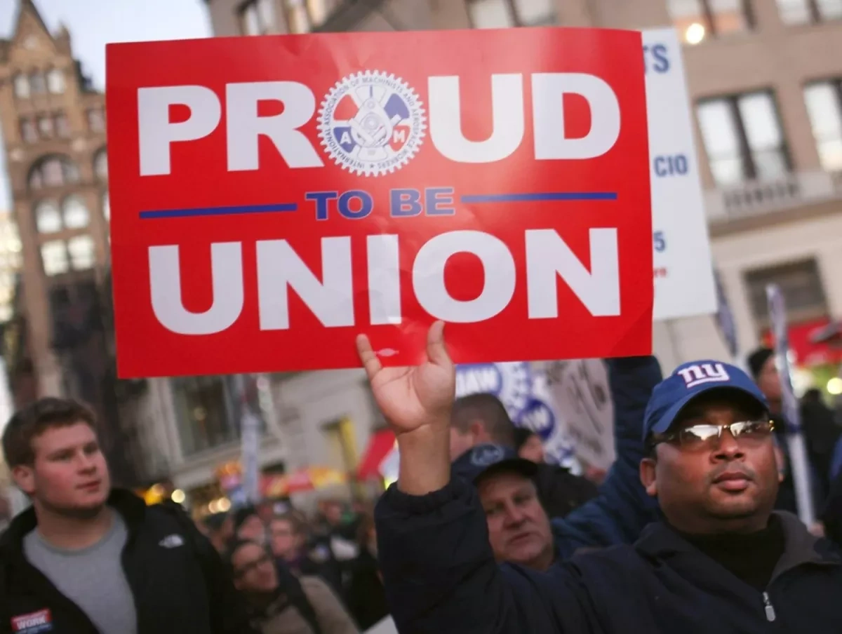 Americans want stronger unions despite historic drop in membership