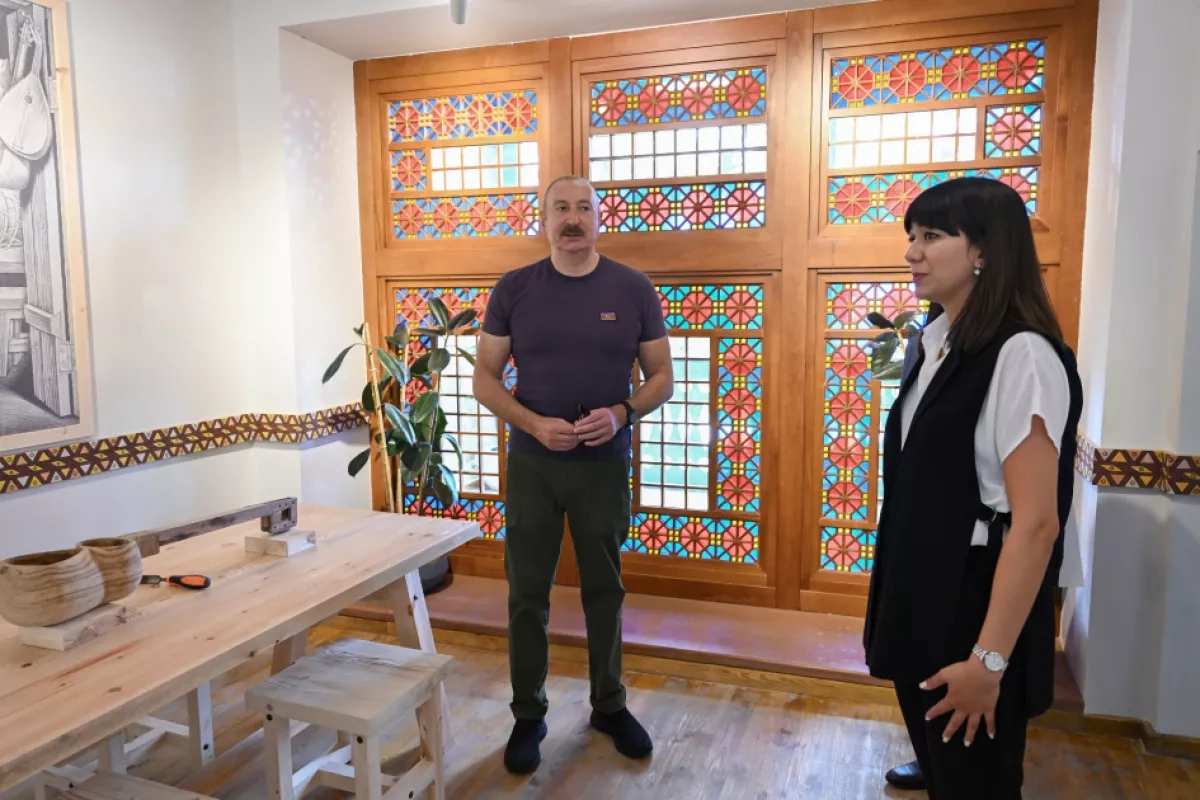 President Aliyev inaugurates restored home of composer Sadigjan in Shusha PHOTO