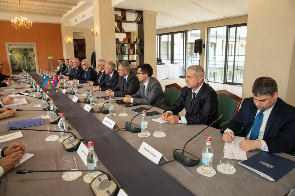 Azerbaijani, Armenian deputy PMs hold 13th border delimitation meeting Photo