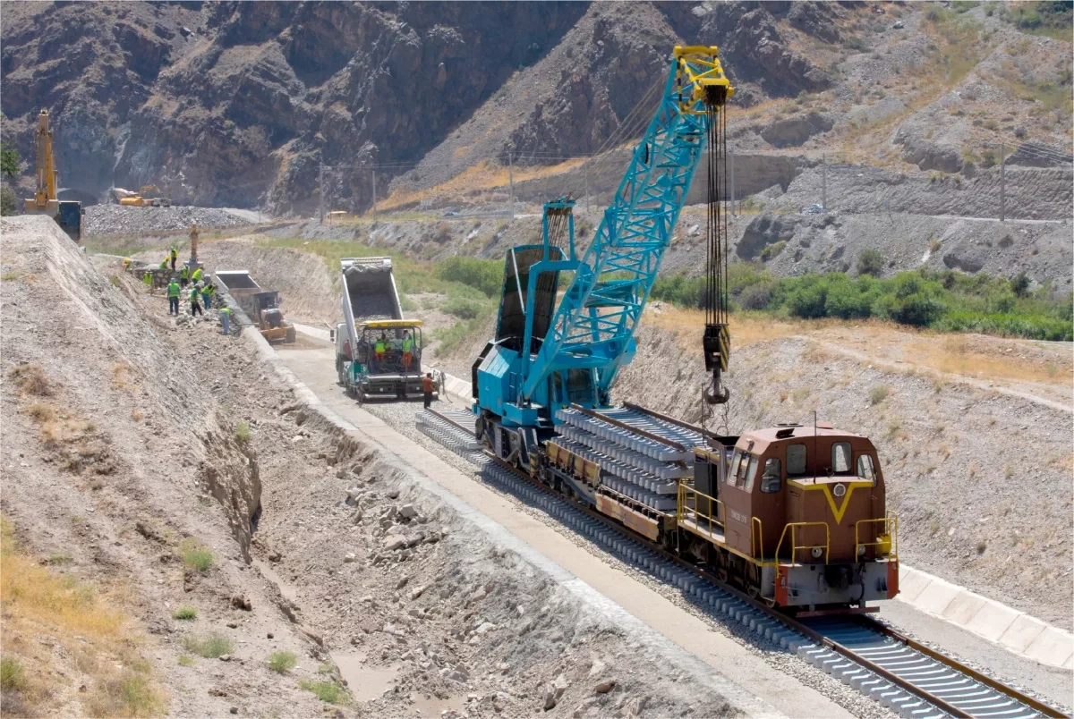 TRIPP route: Azerbaijan builds railway bridge to Armenia, Türkiye PHOTO / VIDEO