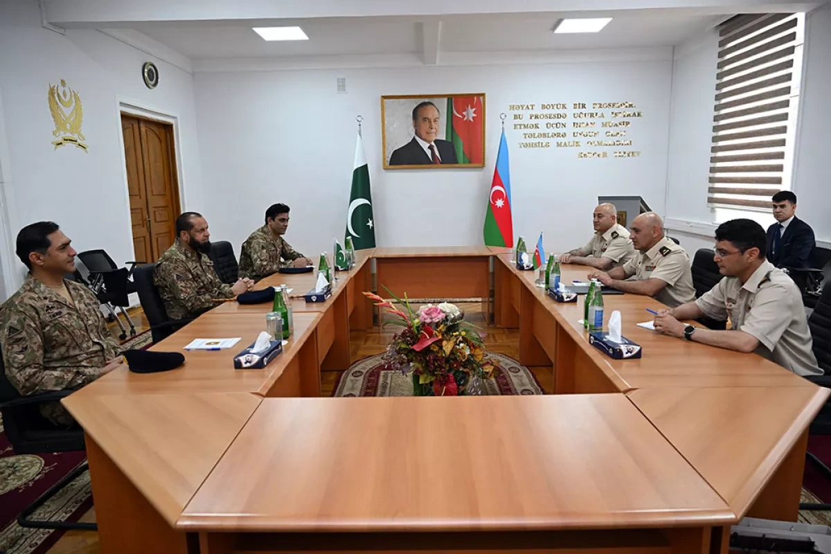 Pakistani defence delegation visits Azerbaijan for military education talks PHOTO