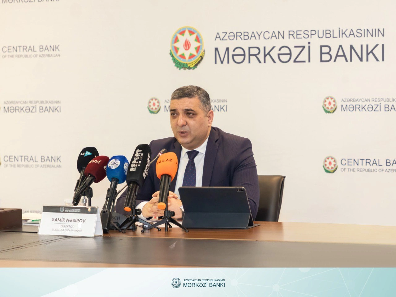 Azerbaijani Central Bank hosts media briefing on balance of payments (PHOTO)