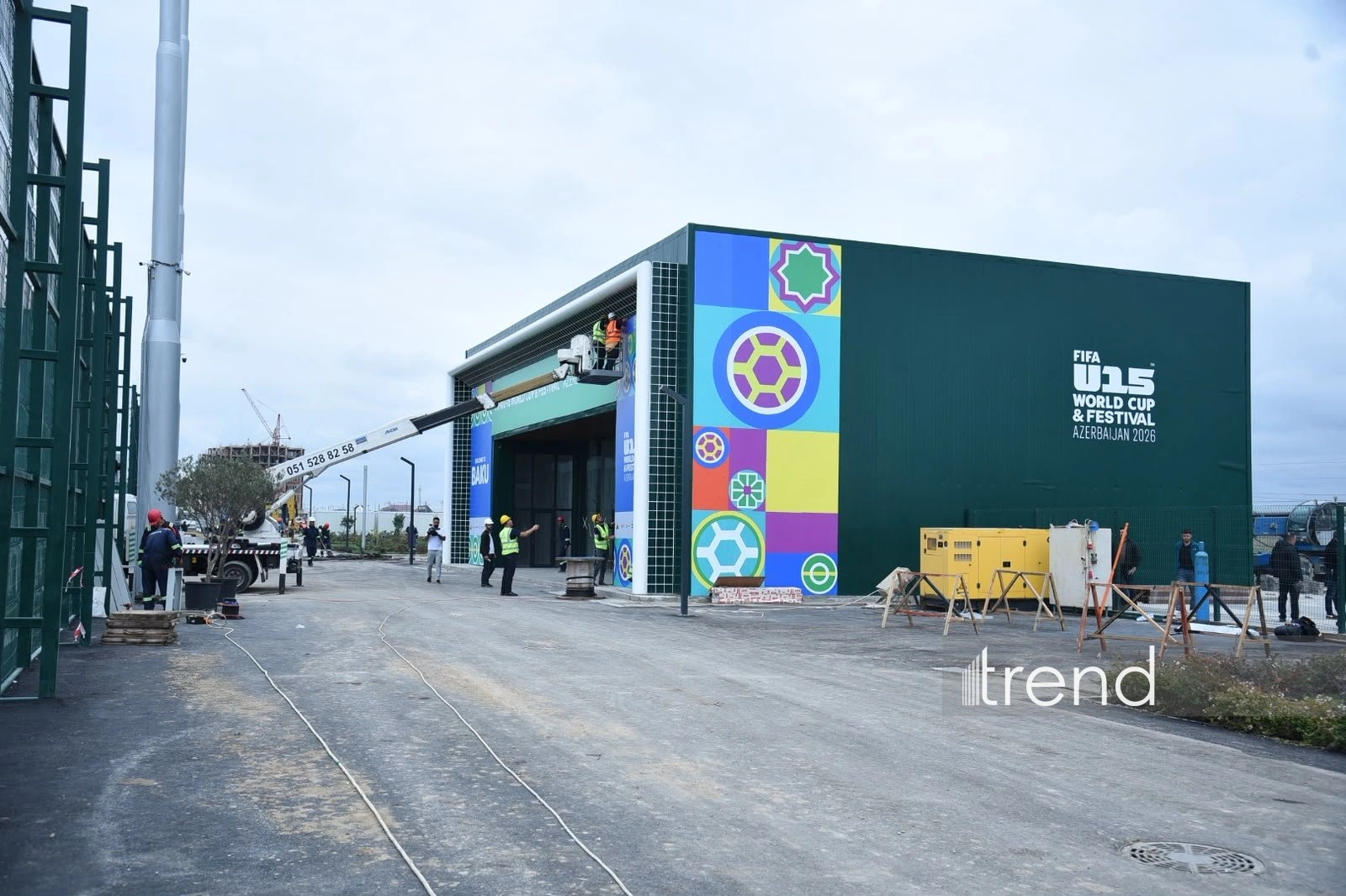Baku hosts media tour of FIFA U-15 tournament venue (PHOTO)