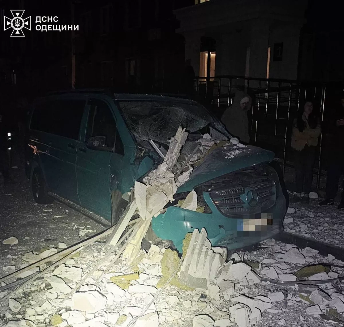 Russia strikes Ukraine's Odesa again, injuring one, damaging infrastructure PHOTO