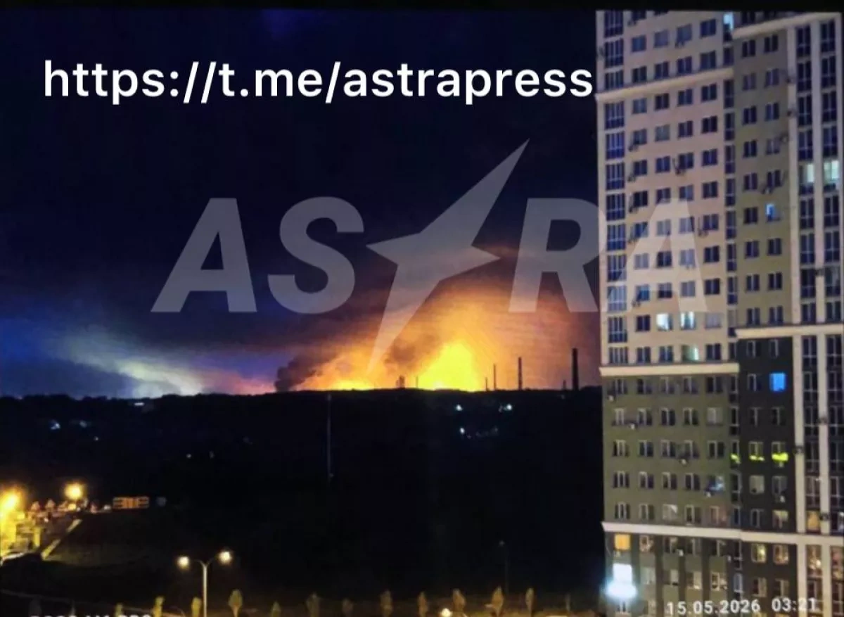 ASTRA: Fire erupts at Russia’s Ryazan oil refinery after overnight attack PHOTO