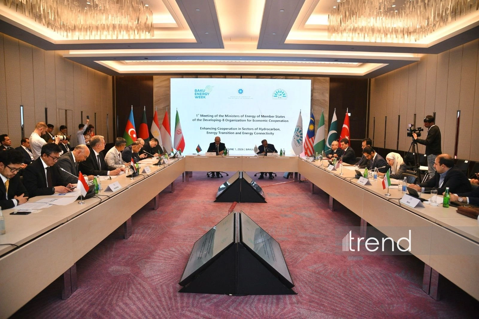 Baku hosts 1st meeting of D-8 energy ministers (PHOTO)