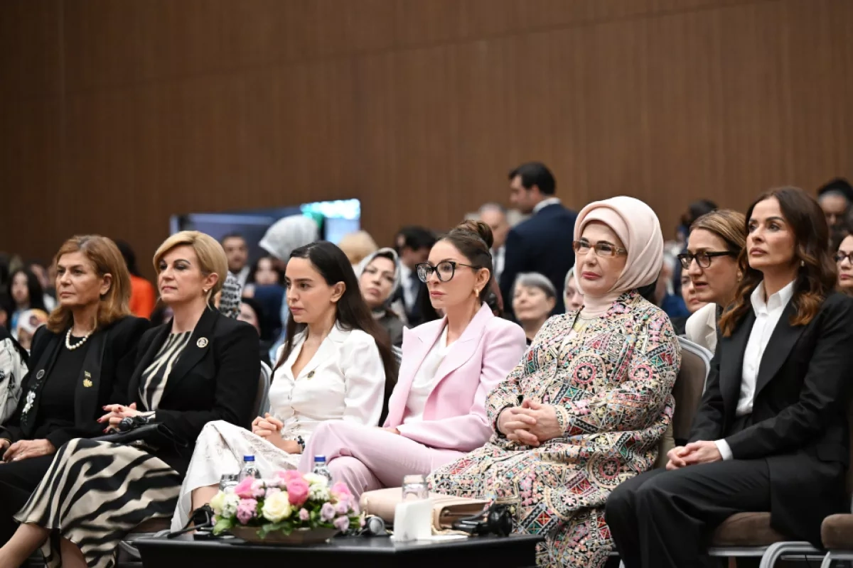 Azerbaijan’s First Lady attends Antalya panel on protecting education in conflict zones PHOTO