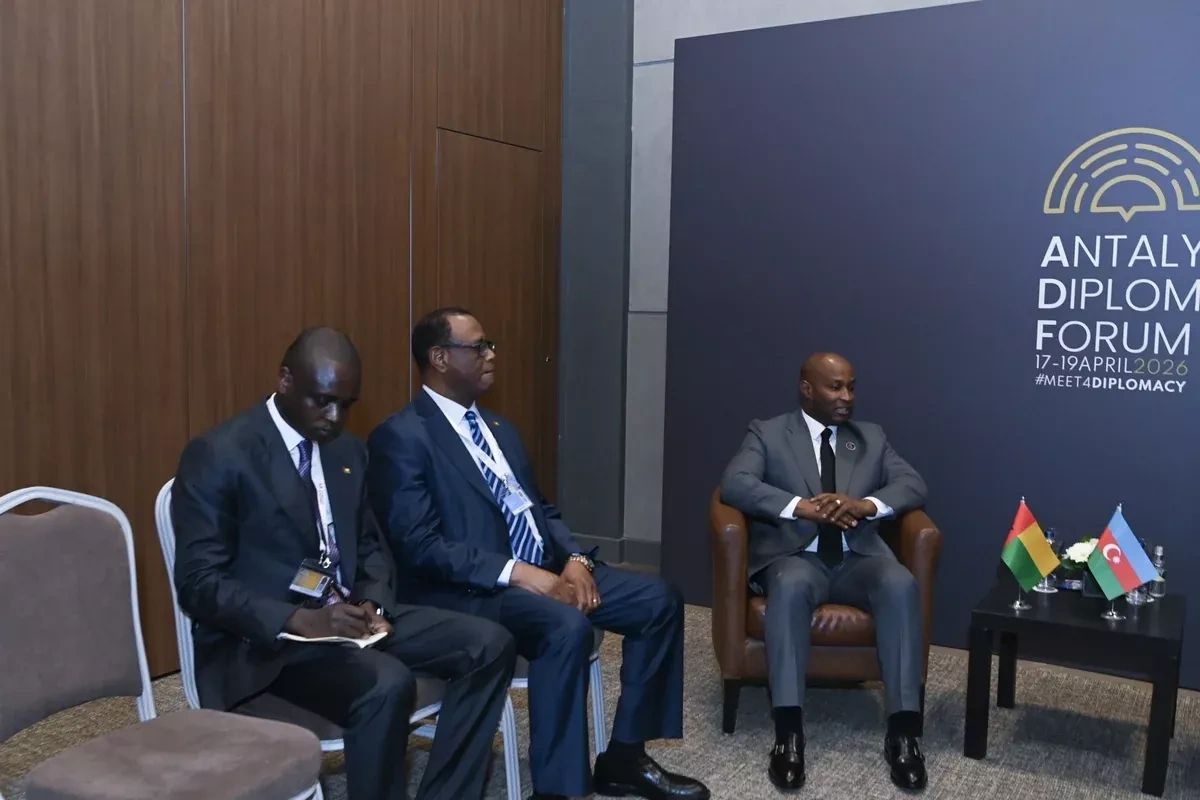 Azerbaijan deepens cooperation with Jordan, Guinea-Bissau in Antalya forum PHOTO