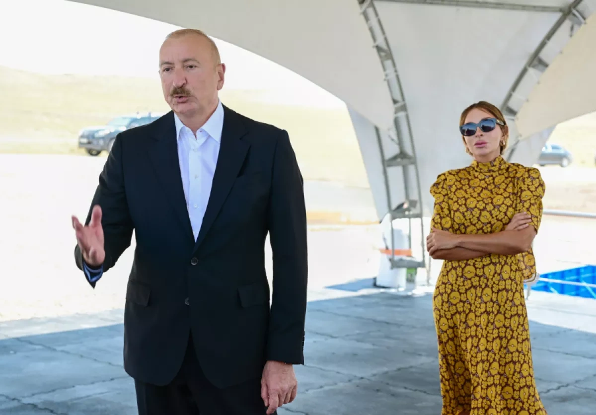 President Aliyev launches construction of Nakhchivan Industrial Park PHOTO