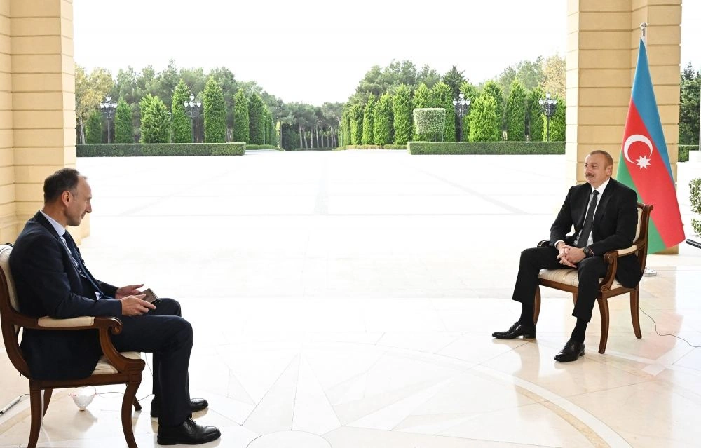 Chronicles of Victory: President Ilham Aliyev interviewed by German ARD TV channel on October 31, 2020 (PHOTO/VIDEO)