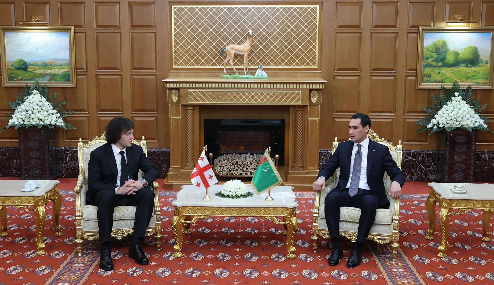 Georgian PM and President of Turkmenistan explore new avenues for partnership