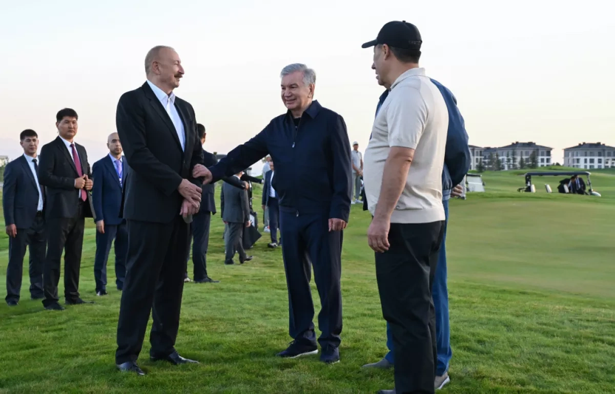 Azerbaijani president joins Central Asian leaders to open Issyk-Kul Golf Resort in Kyrgyzstan PHOTO