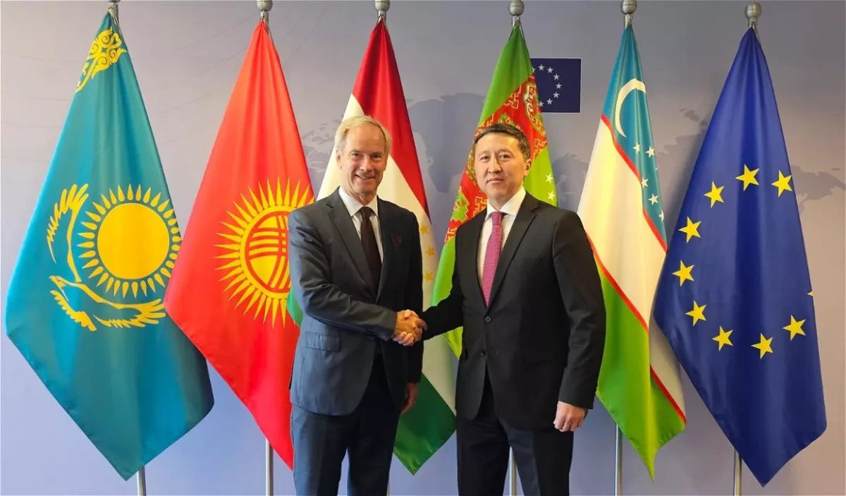 Kazakhstan, EU reaffirm security, regional cooperation at Brussels dialogue PHOTO