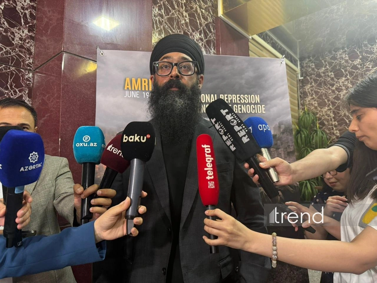Canadian Sikh Federation shares plans to enhance cooperation with Baku Initiative Group
