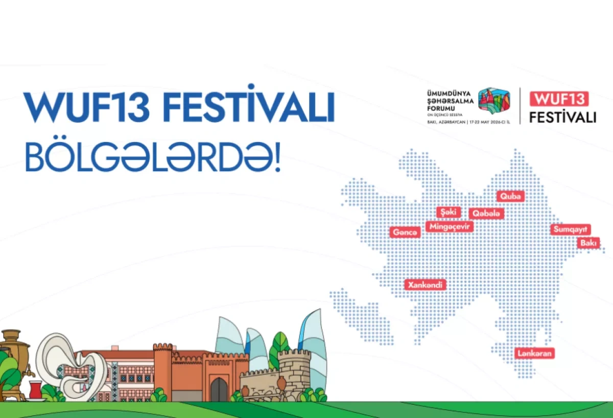 Cities across Azerbaijan to host WUF13 awareness events