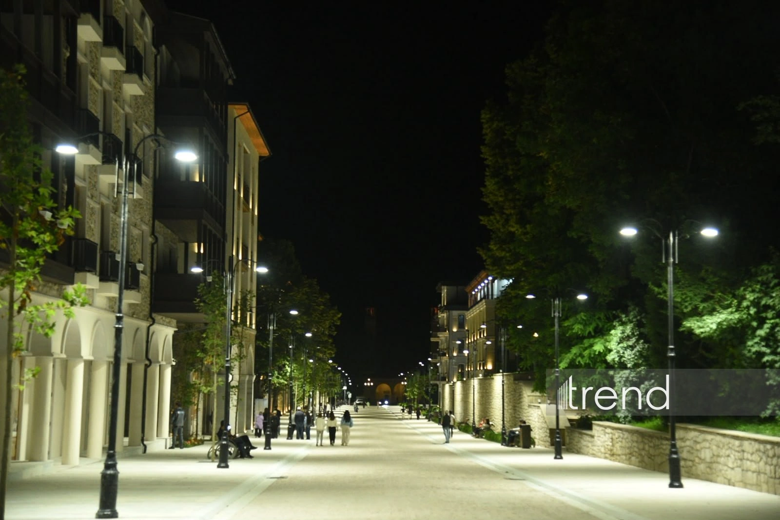 Participants in Shusha Global Media Forum tour Karabakh Street in Shusha (PHOTO)