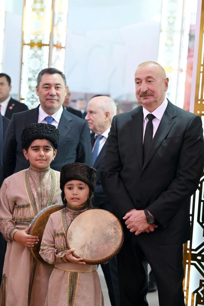 President Ilham Aliyev visits CIS National Culinary Festival and attended official reception (PHOTO)