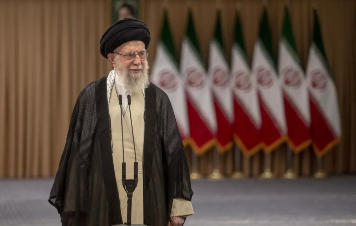 Iran's supreme leader threatens to sink US aircraft carriers